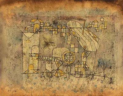 Arrival of the Air Steamer Paul Klee